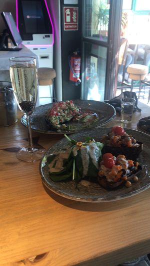 Afternoon snacking just better in good company #amarre69 with love ❤️  at Amarre 69 in Barcelona