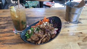 Poke bowl de Heura  at Amarre 69 in Barcelona