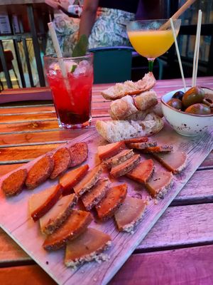 Vegan Cheeseboard at Amarre 69 in Barcelona