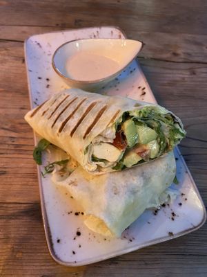 Vegan Wrap  at Amarre 69 in Barcelona