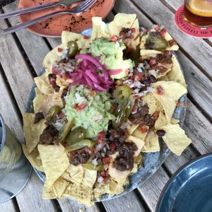Nachos at Amarre 69 in Barcelona