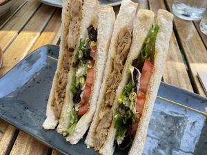 Club Sandwich Amarre69 at Amarre 69 in Barcelona