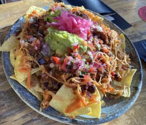 Nachos 69 + Chili con ''carne'' at Amarre 69 in Barcelona