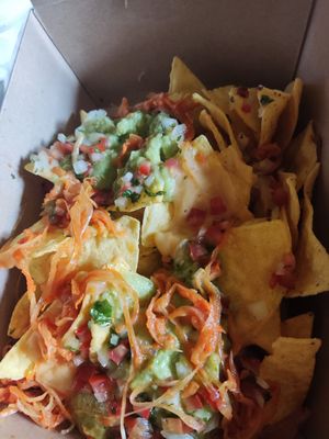 Nachos at Amarre 69 in Barcelona