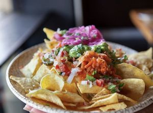 Nachos at Amarre 69 in Barcelona