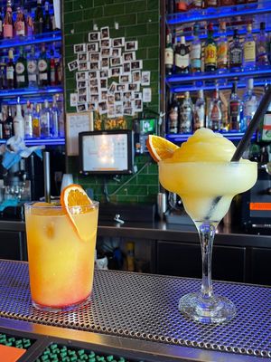 Magic behind the bar  at Amarre 69 in Barcelona