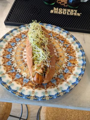 Hottest dog in town.....  at Amarre 69 in Barcelona