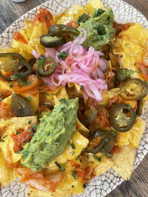 Nachos  at Amarre 69 in Barcelona