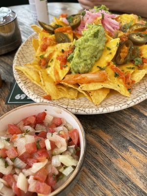 Nachos  at Amarre 69 in Barcelona