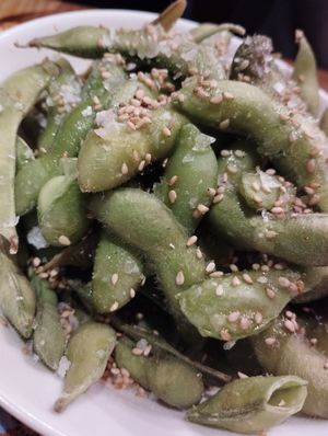 Edamame at Amarre 69 in Barcelona