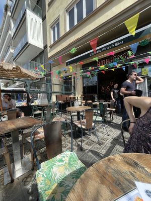 Terrace  at Amarre 69 in Barcelona