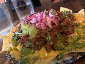 Nachos   at Amarre 69 in Barcelona