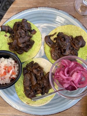 Tacos  at Amarre 69 in Barcelona