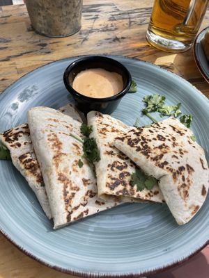 quesadilla  at Amarre 69 in Barcelona