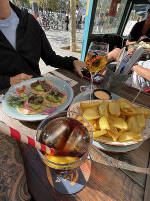 Outside  at Amarre 69 in Barcelona