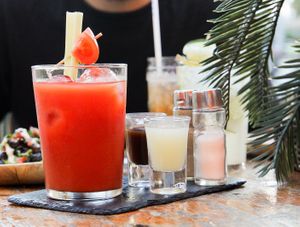 Cocktail at Amarre 69 in Barcelona