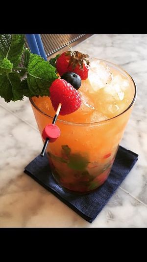 Cocktails  at Amarre 69 in Barcelona