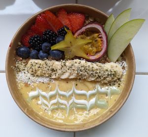 Yellow Rainbowl at Rainbowls in Amsterdam