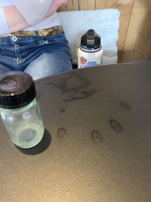 Aftershock of the ginger shot  at Rainbowls in Amsterdam