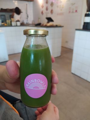 Green Goodness at Rainbowls in Amsterdam