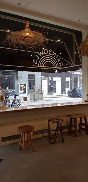 Inside at Rainbowls in Amsterdam