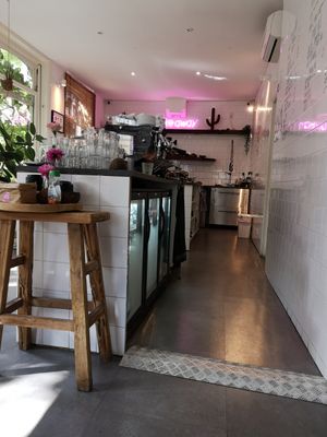 Inside at Rainbowls in Amsterdam