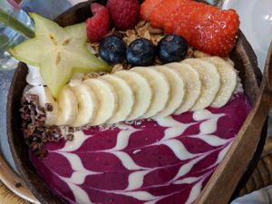 Breakfast Bowl at Rainbowls in Amsterdam