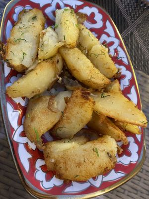   at Old Bukhara Restaurant in Bukhara