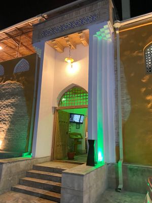  at Old Bukhara Restaurant in Bukhara