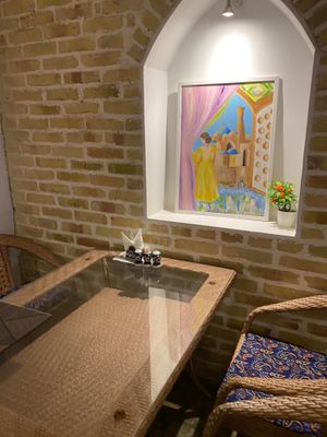  at Old Bukhara Restaurant in Bukhara