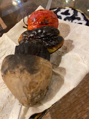  at Old Bukhara Restaurant in Bukhara