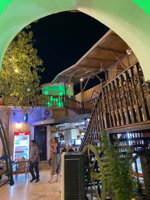  at Old Bukhara Restaurant in Bukhara