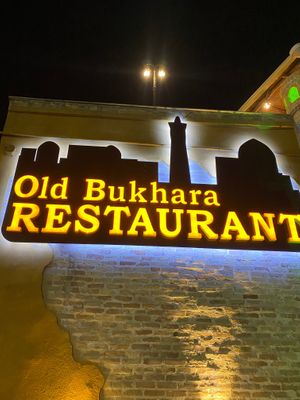  at Old Bukhara Restaurant in Bukhara