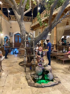 at Old Bukhara Restaurant in Bukhara
