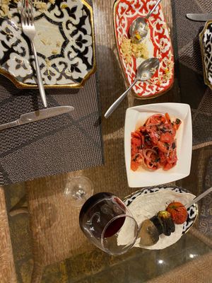  at Old Bukhara Restaurant in Bukhara