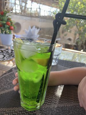 Lemonade  at Old Bukhara Restaurant in Bukhara