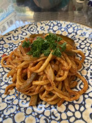   at Old Bukhara Restaurant in Bukhara