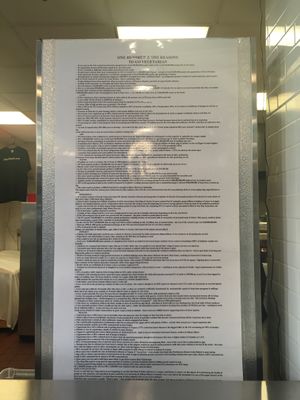 List of reasons to be vegan  at ZeeZee's in Roanoke