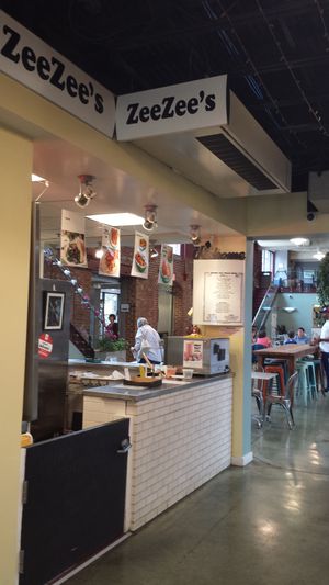 Market Square ZeeZee's Vegan eatery.  at ZeeZee's in Roanoke