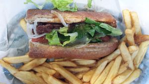 Rib Tip Sub at ZeeZee's in Roanoke