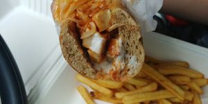 Buffalo Philly: Delicious bun, decent sandwich but I'll try a different option next time at ZeeZee's in Roanoke