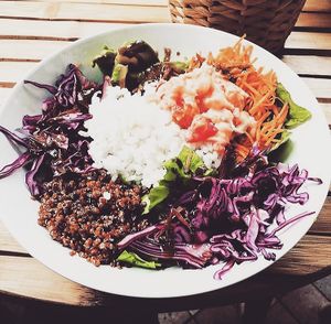 Vegan bowl at Green Spot in Biarritz