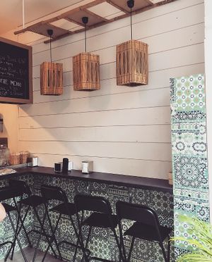 inside at Green Spot in Biarritz