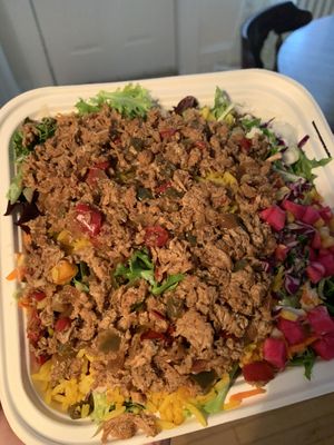   at Juste Falafel in Montreal