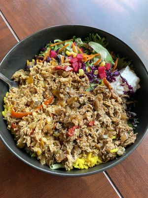   at Juste Falafel in Montreal