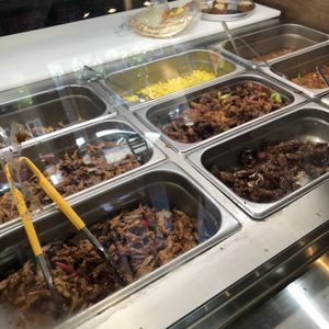 Sham at Juste Falafel in Montreal