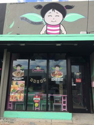 Outside at CombinAsian in Miami