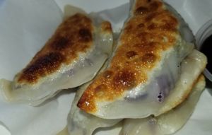 Dumplings at CombinAsian in Miami
