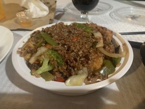 Basil rice at Thai Cuisine in Pittsburgh