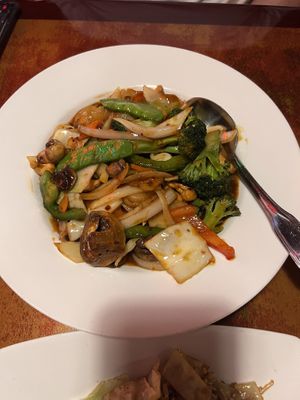 Cashew￼ vegetables at Thai Cuisine in Pittsburgh